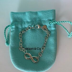 Tiffany & Co. Silver Infinity Chain Bracelet
